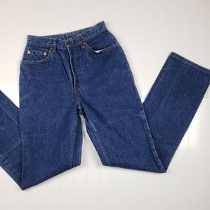 *Vintage* Levi's 70s 505 straight leg high rise jeans